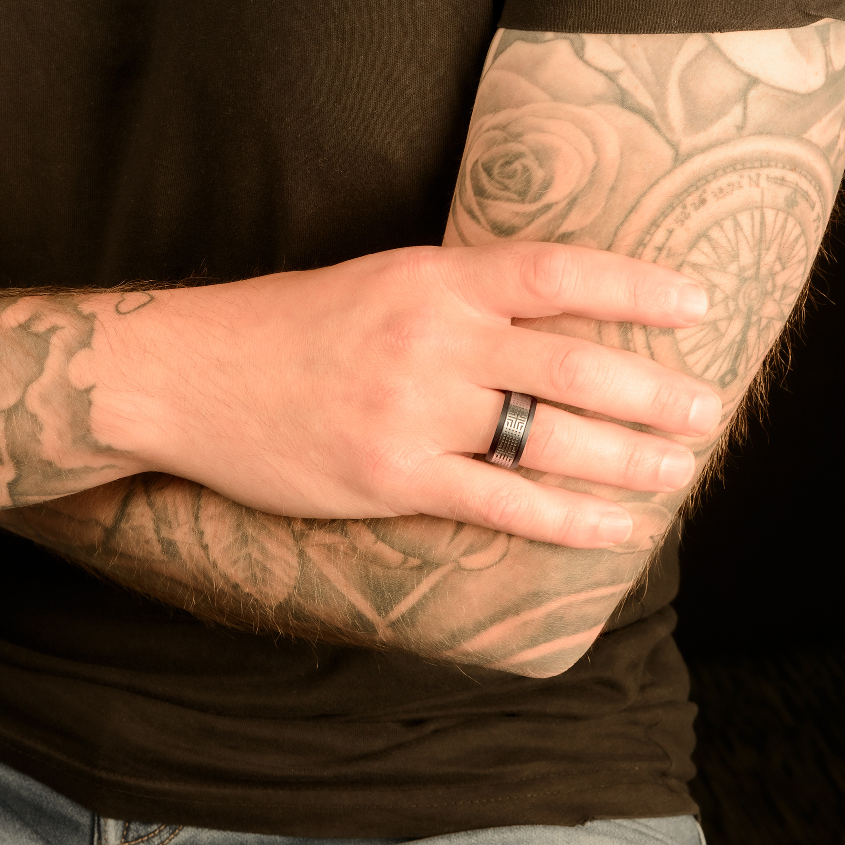 Edelstahl Schmuck Herren