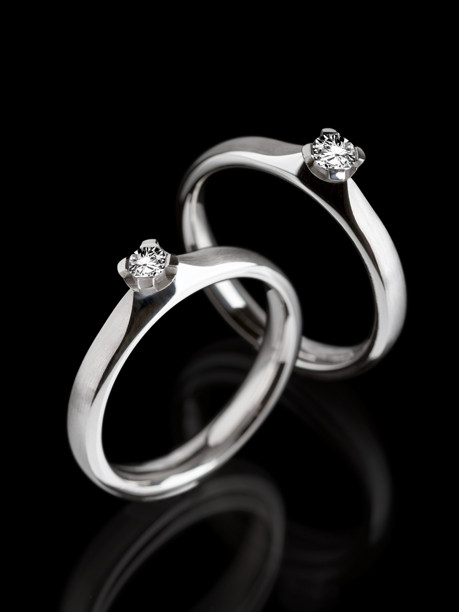 Brillantring Solitärringe