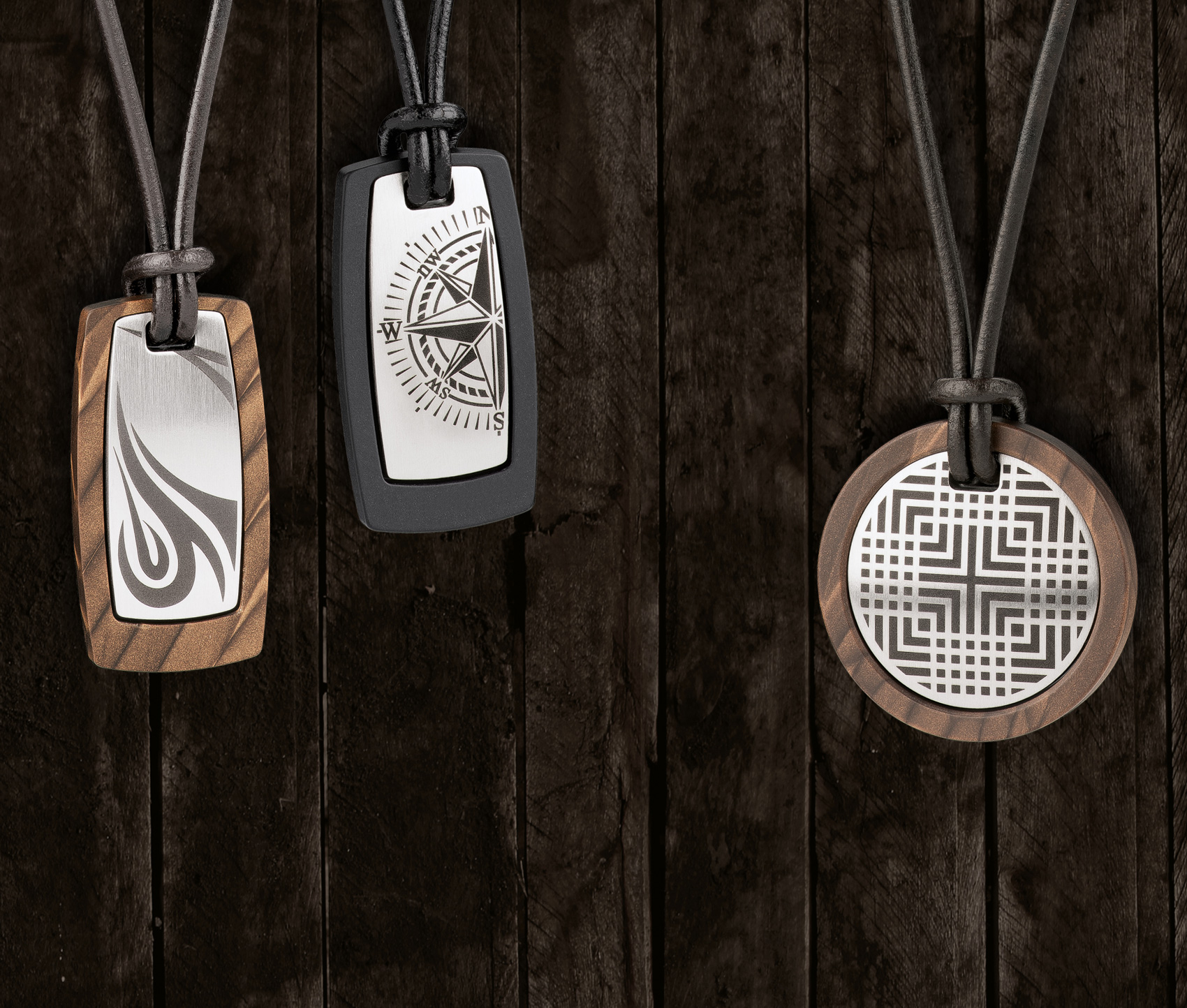 Edelstahl Schmuck Herren