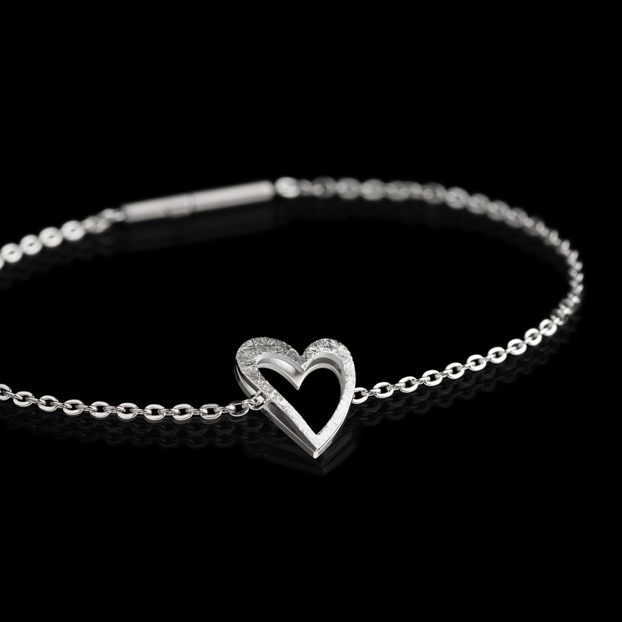 Edelstahl Schmuck - Armband mit Herz