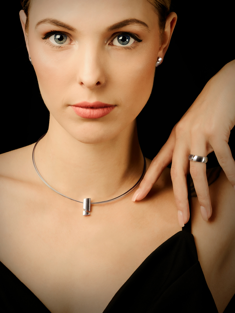 Brillantring R728 Schmuck Set